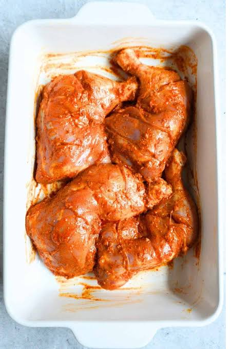 Marinated Chicken Qtr Leg Tika 3 lbs