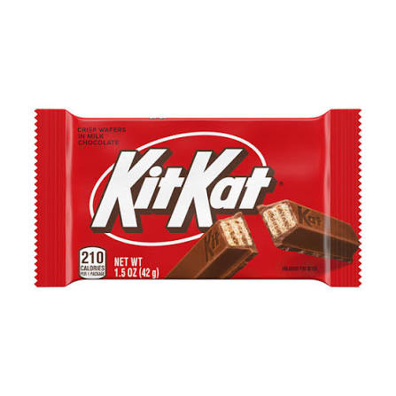 KIT KAT Milk Chocolate Wafer Candy Full size 1.5oz
