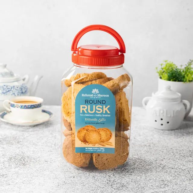 Rehmat-e-Shereen Round Rusk, 300g