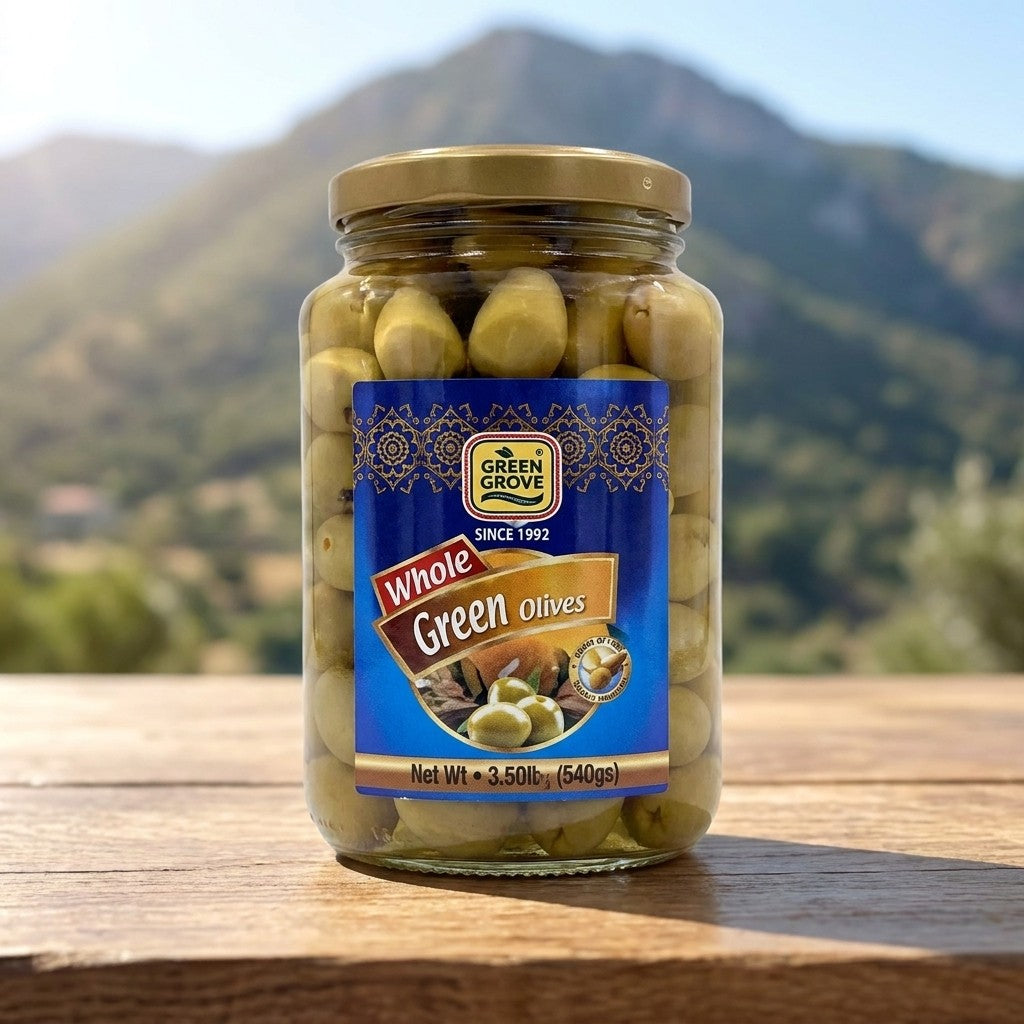 Three Rivers - Jumbo Green Olives, 1500g